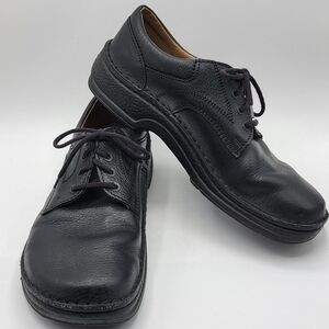 Birkenstock Black Leather Oxfords Size 45 (M 12-12.5) #1313